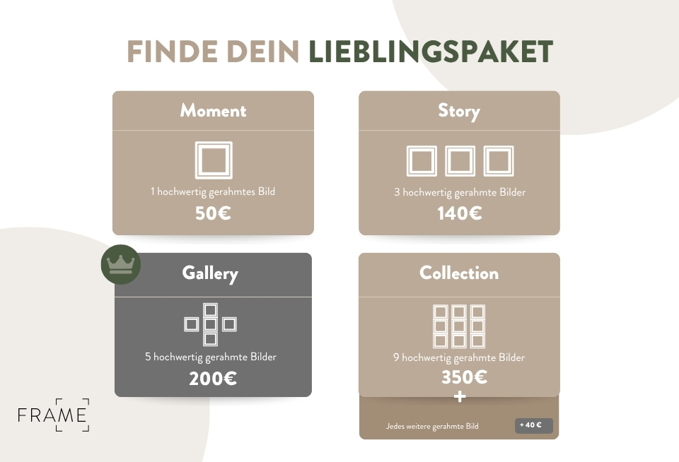 Preise und Pakete